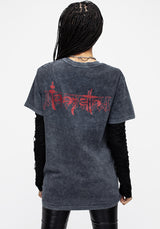 Frazetta Woman Mit Scythe Kurz Ärmel T-Shirt