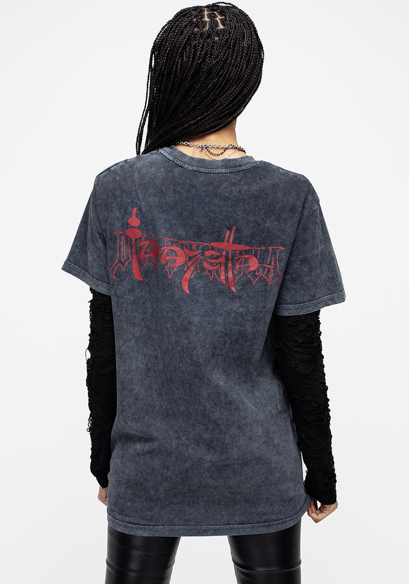 Frazetta Woman Mit Scythe Kurz Ärmel T-Shirt