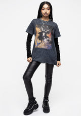 Frazetta Woman Mit Scythe Kurz Ärmel T-Shirt
