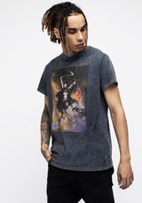 Frazetta Woman Mit Scythe Kurz Ärmel T-Shirt