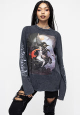 Frazetta Moonmaid Lang Ärmel T-Shirt