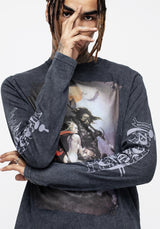 Frazetta Moonmaid Lang Ärmel T-Shirt