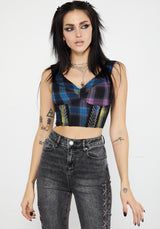 Rebel Korsett Top