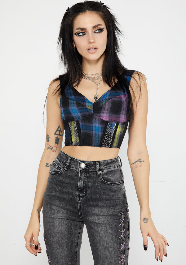 Rebel Korsett Top