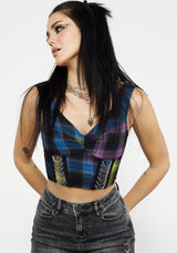 Rebel Korsett Top