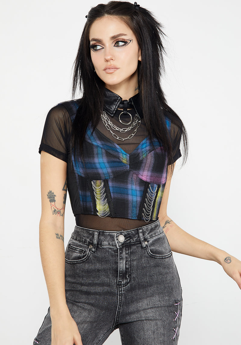 Rebel Korsett Top