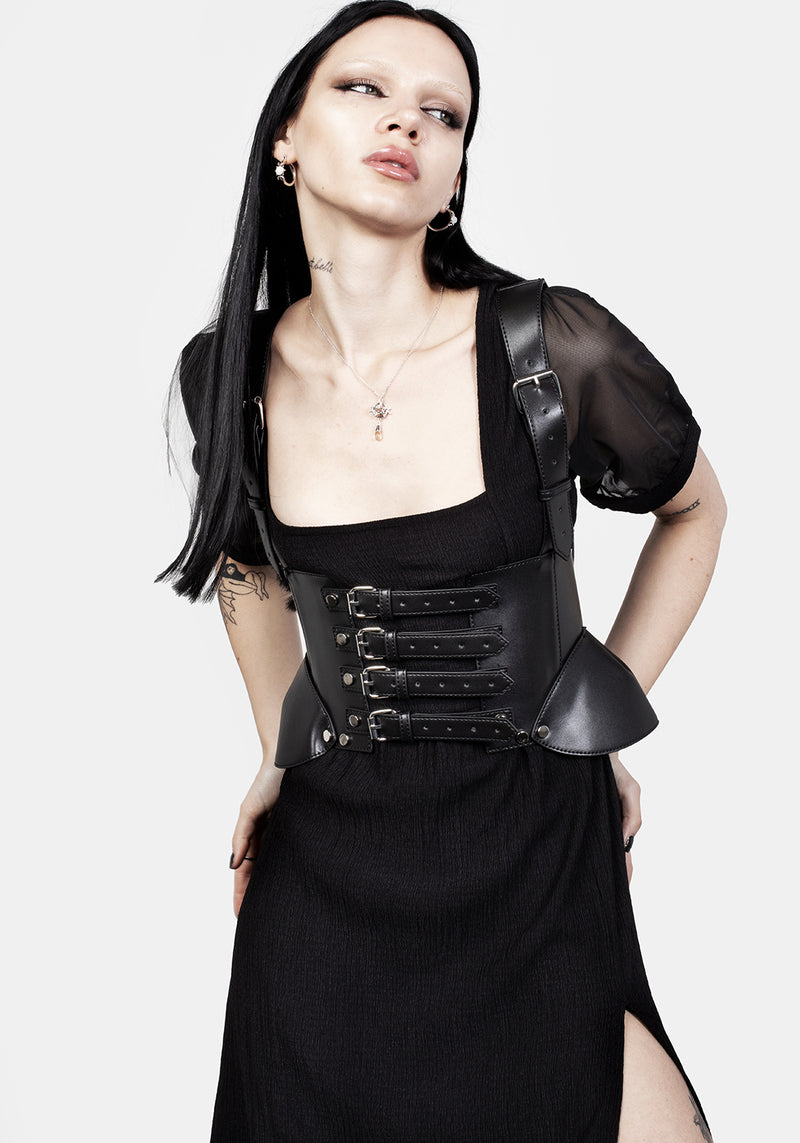 Ammit Midi Kleid Mit Transparent Ärmel