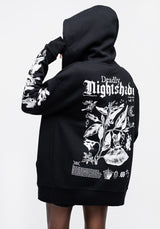 Nightshade Unisex Reißverschluss Thru Kapuzensweatshirt