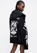 Nightshade Unisex Reißverschluss Thru Kapuzensweatshirt