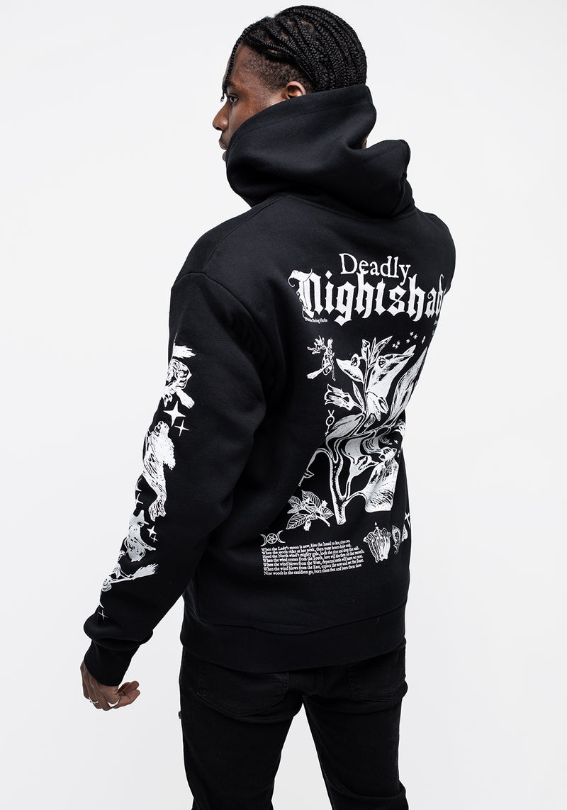 Nightshade Unisex Reißverschluss Thru Kapuzensweatshirt