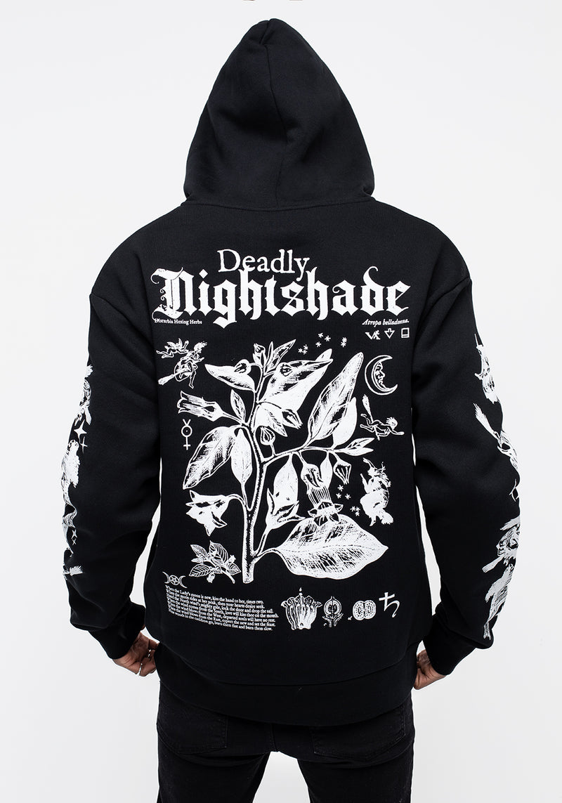 Nightshade Unisex Reißverschluss Thru Kapuzensweatshirt