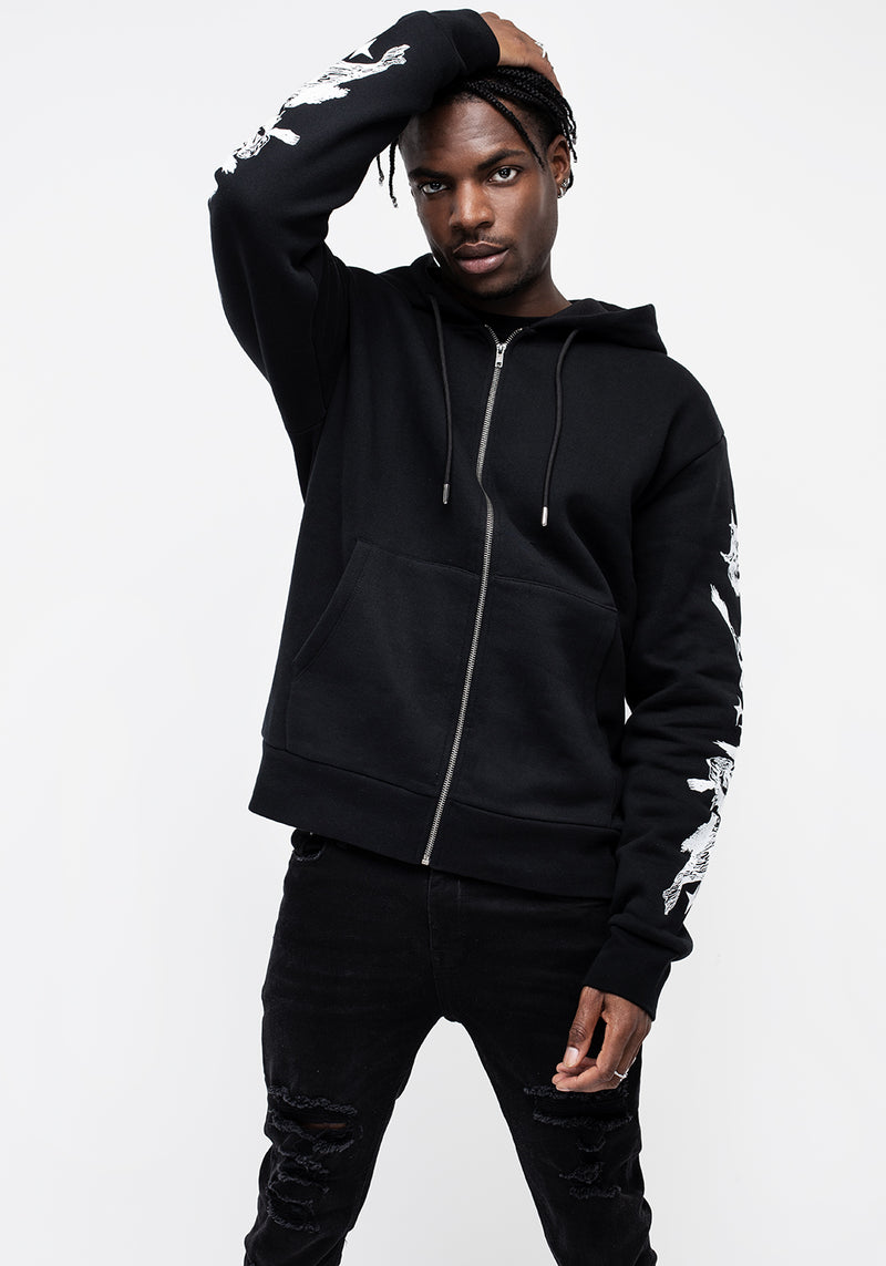 Nightshade Unisex Reißverschluss Thru Kapuzensweatshirt