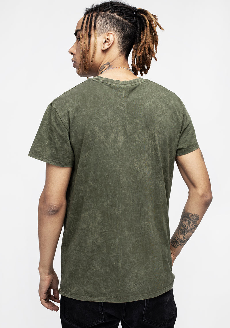 Mandrake Kurz Ärmel T-Shirt - Grün