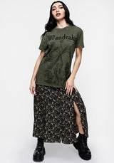 Mandrake Kurz Ärmel T-Shirt - Grün
