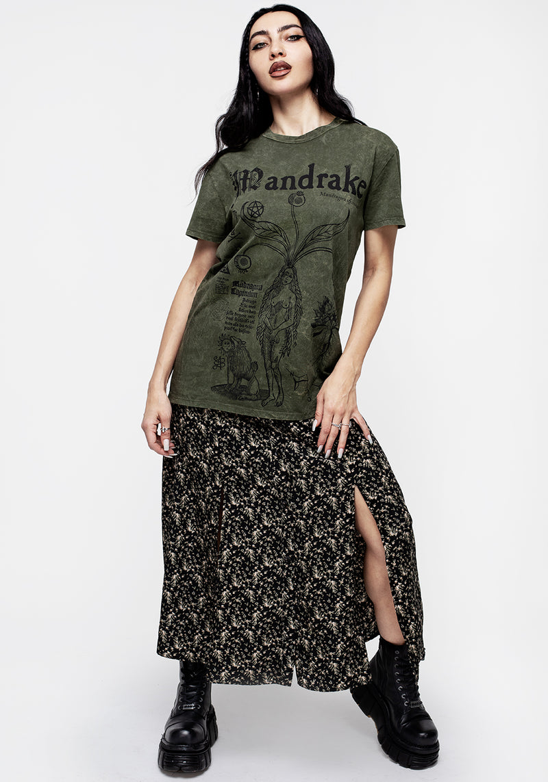 Mandrake Kurz Ärmel T-Shirt - Grün
