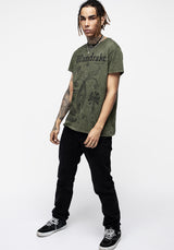 Mandrake Kurz Ärmel T-Shirt - Grün