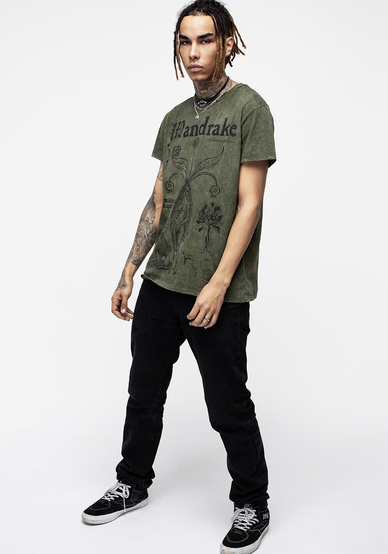 Mandrake Kurz Ärmel T-Shirt - Grün