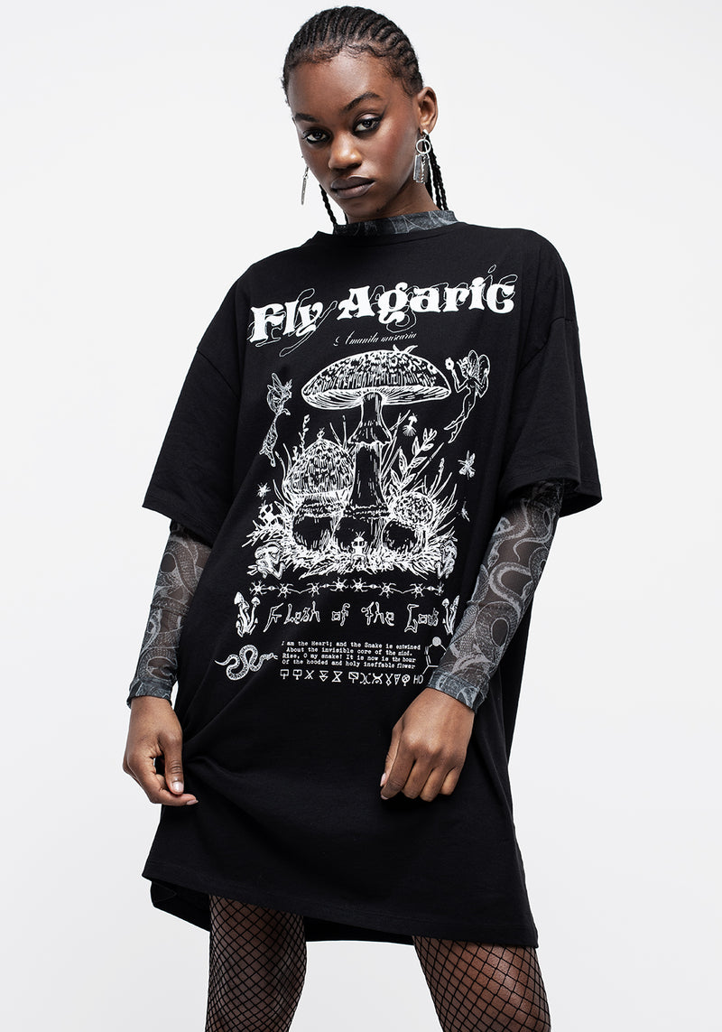 Fly Agaric Tee Dress