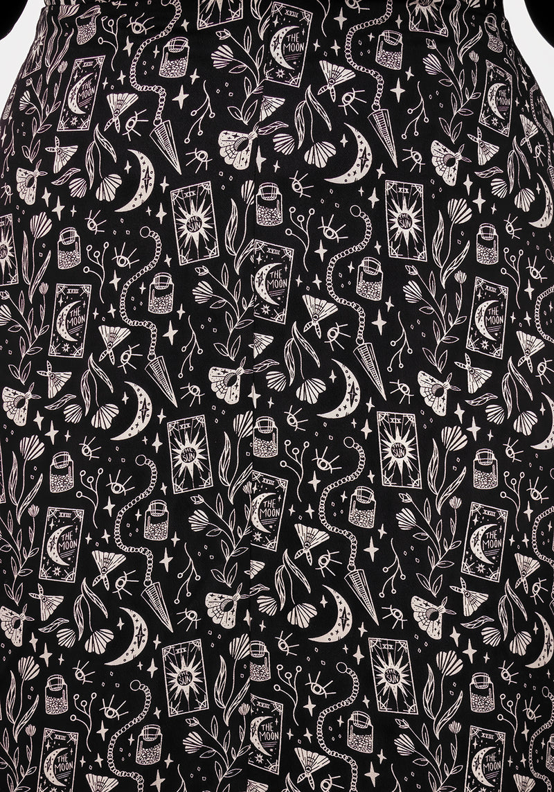 Craft V-Ausschnitt Midi Kleid