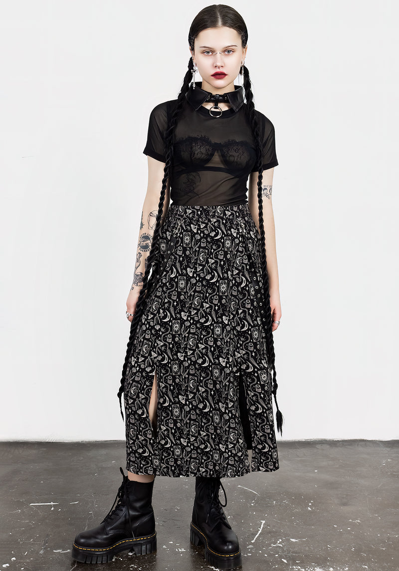 Craft Kunstleder Riemen Midi Rock