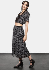 Siofra Lace Up Crop Top