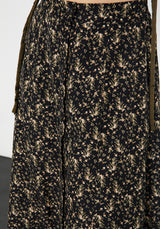 Gardenia Knopf Runter Midaxi-Kleid Rock