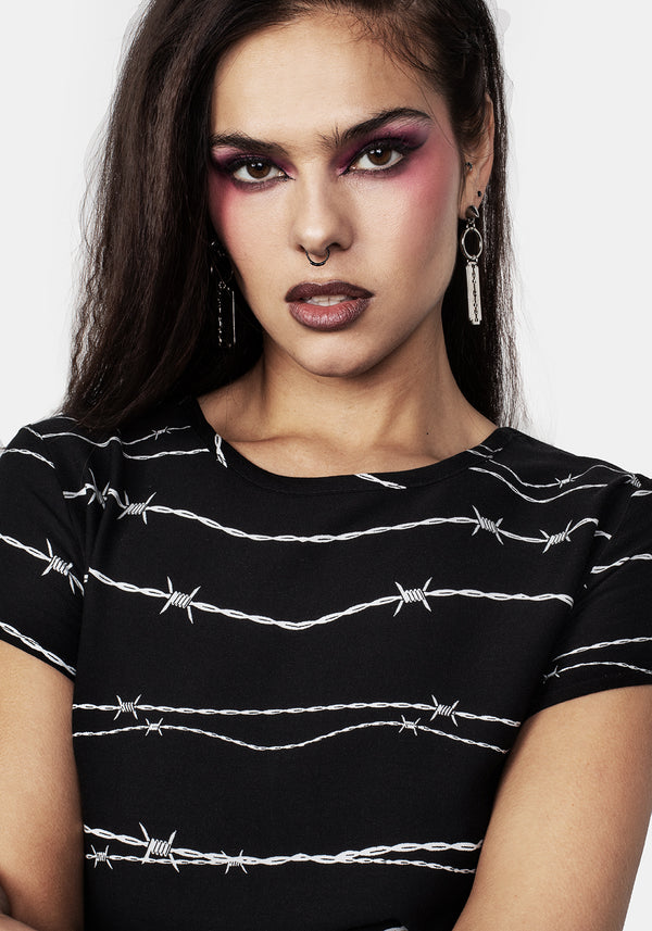 Barbed Skater Kleid