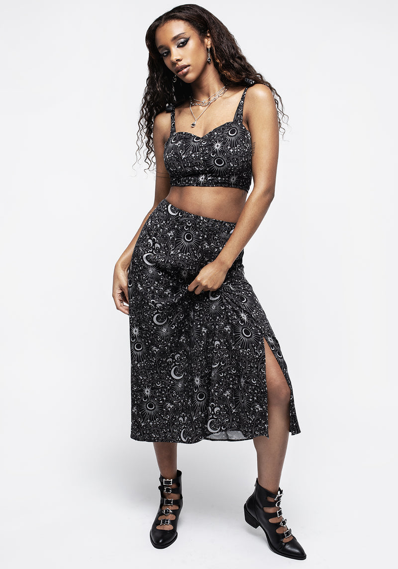 Stellaluna Knopf Gerafft Bralette