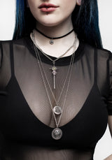 Valkyrie 4 Gelagert Rune Halsband Halskette