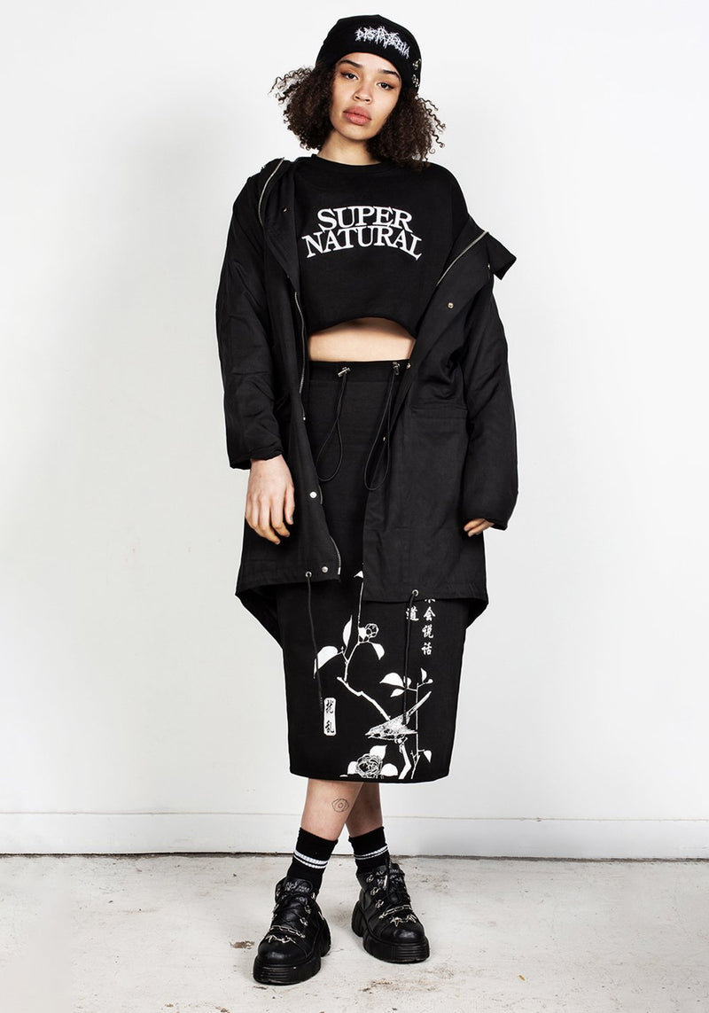 Silence Jersey Midi Rock