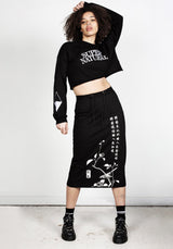 Silence Jersey Midi Rock