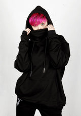 Spike Face Cowl Kapuzensweatshirt