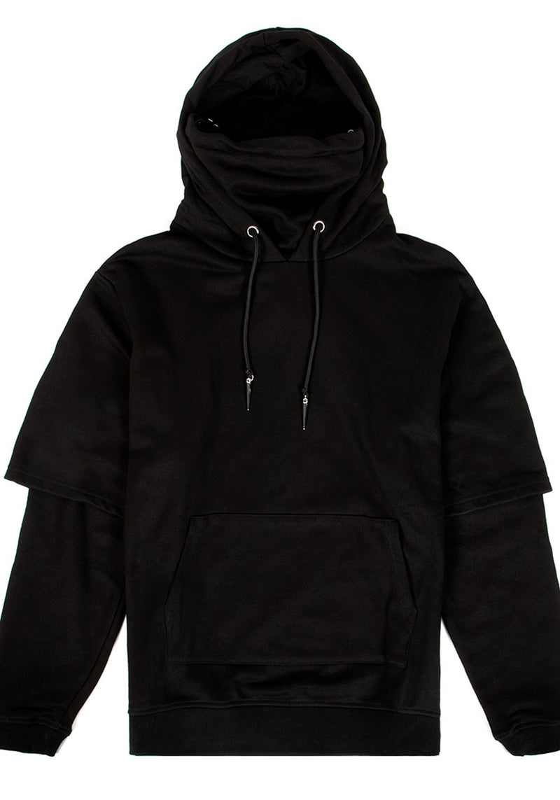 Spike Face Cowl Kapuzensweatshirt