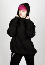 Spike Face Cowl Kapuzensweatshirt