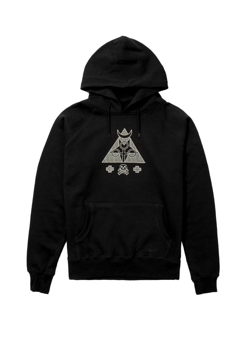 Mystisch Pullover Kapuzenshirt