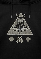Mystisch Pullover Kapuzenshirt