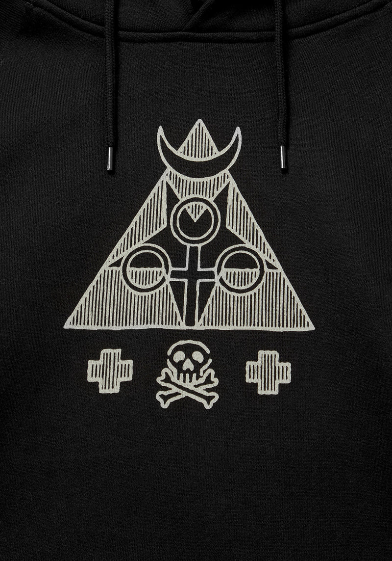 Mystisch Pullover Kapuzenshirt