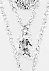 Runes Multikette Halskette