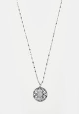 Goddess Triple Mond Moonstone Anhänger Halskette