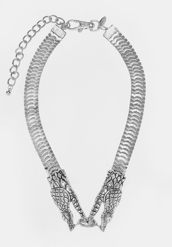Doppelt Headed Schlange Halsband
