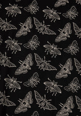 Mortmoth Wickel Mini Kleid
