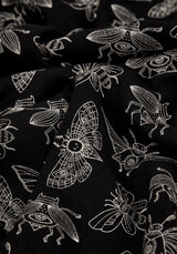 Mortmoth Wickel Mini Kleid